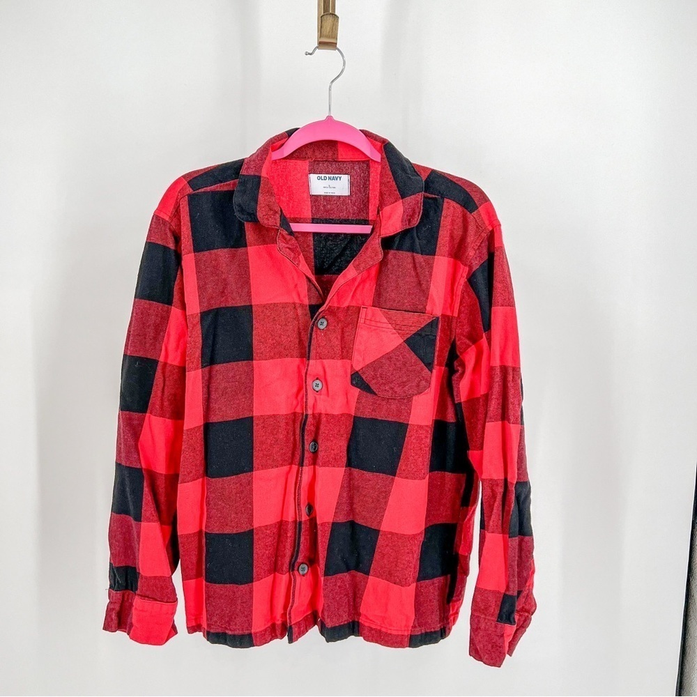Old Navy Men’s Pajamas Set Buffalo Check